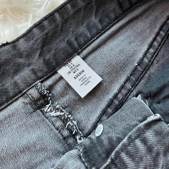 Zara Black Denim Short Skirt - Picture 5 of 5